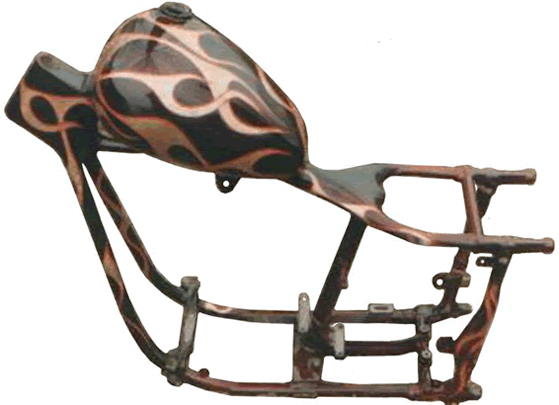 tank & frame goldleaf